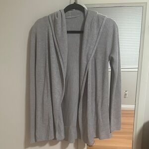 lululemon athletica Heather Gray Women's Cardigan